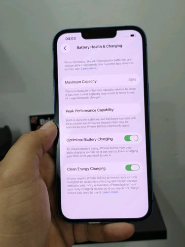 iPhone 13 256g សានុំហ្សីន ស្អាត98%