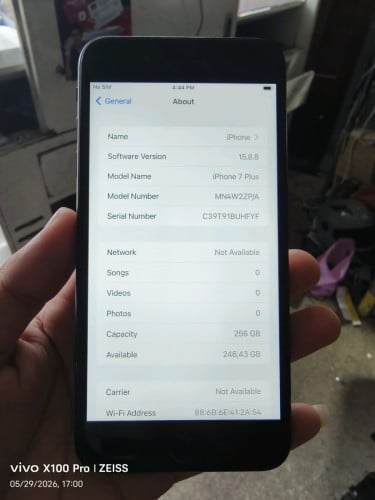 IPhone 7Plus 256GB អត់ជាប់អីទាំងអស់