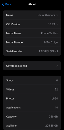 iPhone XS Max #ពណ៌ទឹកមាស នៅស្អាត គុណភាពល្អ!