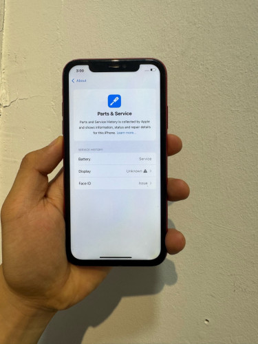 iPhone11 no face