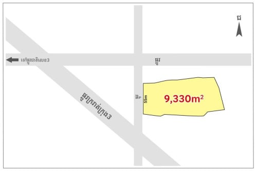 Land for Sale along 32m wide road, Ring Road 3 & National Road 3