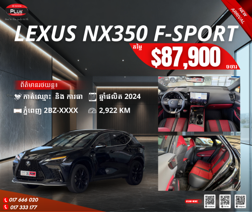 LEXUS NX350 2024