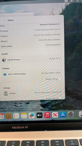 Macbook Air Year2020 Rose Gold