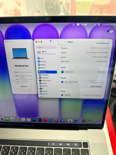 Macbook Pro 2019 16" Core i9 8core