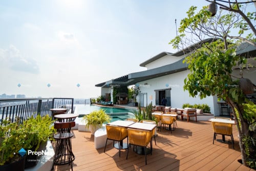 Modern 2BR River View Condo for Rent at The Peninsula Chroy Chongva 6A
