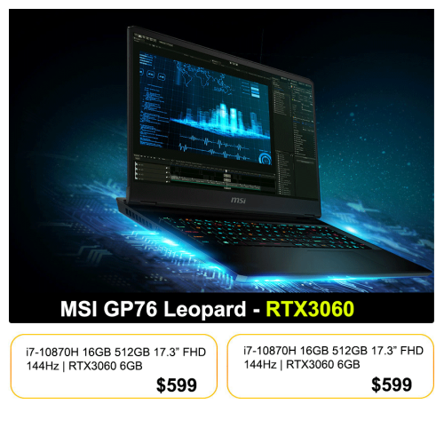 MSI GP76 Leopard