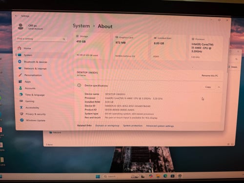 PC សម្រាប់លក់ អ្នកប្រើ