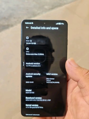 Redmi K40 Gaming global (12G-256G) Phone Condition 98% លក់ 165$