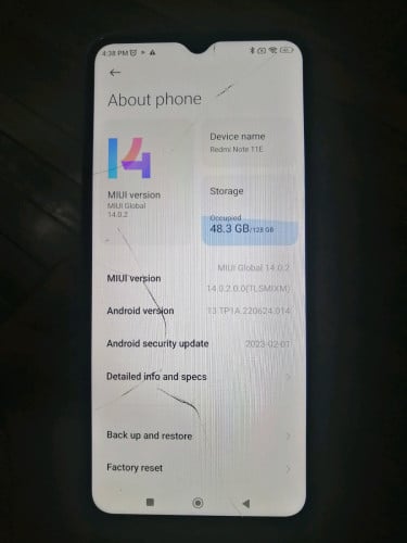 Redmi Note 11E 128g