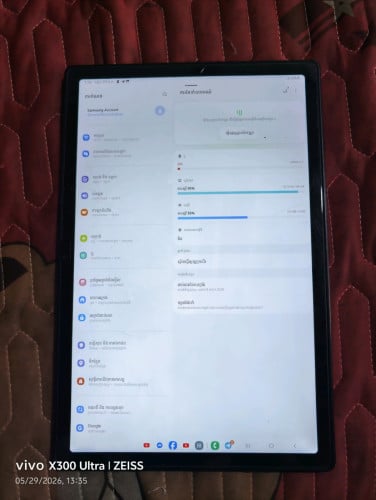 samsung tab a8 ram4 64 លក់ 125$