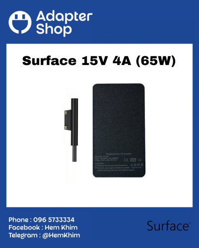 Surface 15V 4A (65W)
