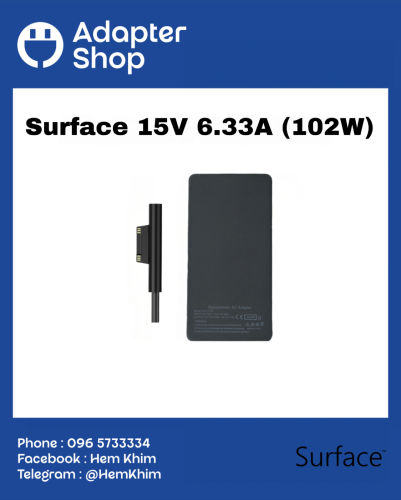 Surface 15V 6.33A (102W)