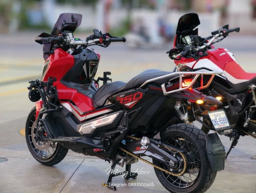 Xadv 750 2020 Full tax modified លេងហើយធុង 3 ស្រាច់ យកទៅជិះតែម្តង
