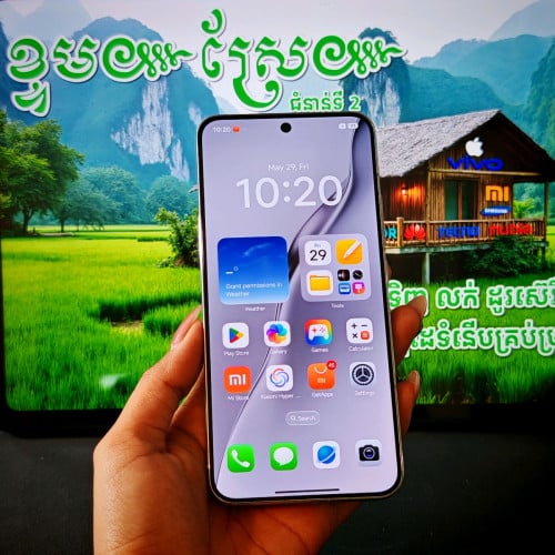 Xiaomi 15(តូច) Silver Edition (វៃដូបាន)មានធានាច្បាស់លាស់ត្រឹមត្រូវ