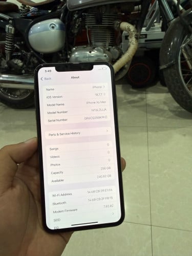 XS Max 256g/LLA អីវ៉ាន់សុំណុំតម្លៃមហាធូជូន