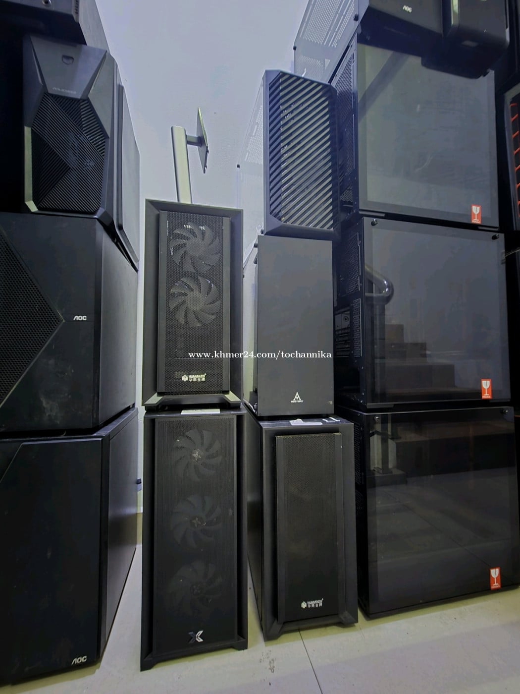Case Gaming ស្អាតៗ ទាំងតូច ទាំងធំ លក់តម្លៃធូរៗ
