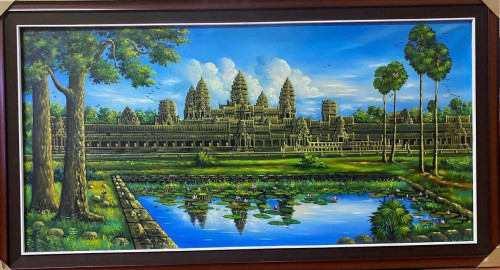 គំនូអង្គទំហំ 80 cm x 150cm