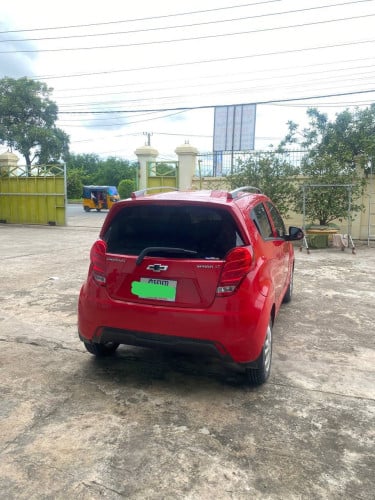 លក់ឡានជិះផ្ទាល់ខ្លួន Chevrolet spark 014 ពណ៌ក្រហមហុងស៊ុយ លេងស្ដុបម៉ាអ៊ែម តូចតែតាន់ហាប់ណែន