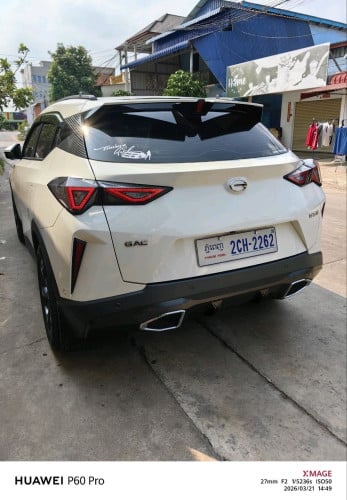 GAC GS3 Max Full Option ធានា Option Auto parking Sencer 12 ទំនើបជាងក្រុមហ៊ន ទឹកថ្នាំសុីន