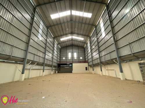 🏭 Warehouse 550 SQM for Rent in Khmuonh, Sen Sok || 1800$/Month (Nego)
