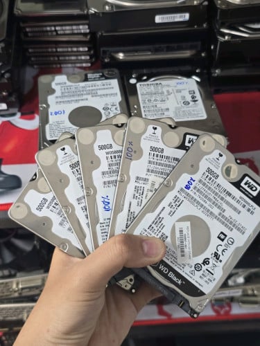 ​💾 HDD Laptop 500GB មួយទឹកស្អាតៗ - សុខភាព 100% ធានាគុណភាពជូន