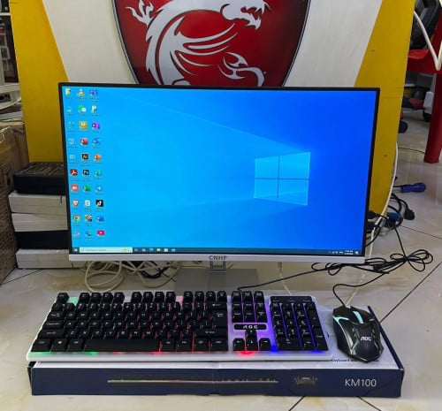 🖥️AIO Core i5 7Th Ram 16GB M2.256GB Screen 24” FHD🎁