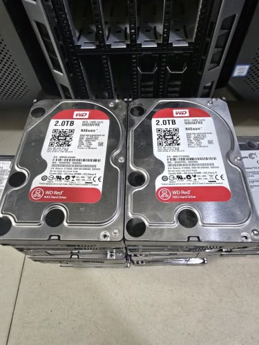 WD Red NAS Hard Drive 2.0TB ធានាសុខភាព 100%