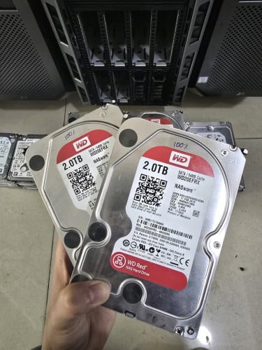 WD Red NAS Hard Drive 2.0TB ធានាសុខភាព 100%