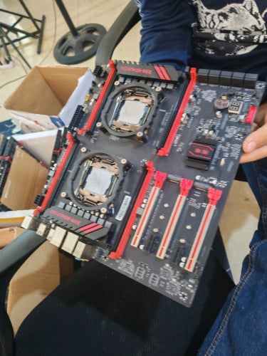 2680*2+ motherboard+Air cooler2