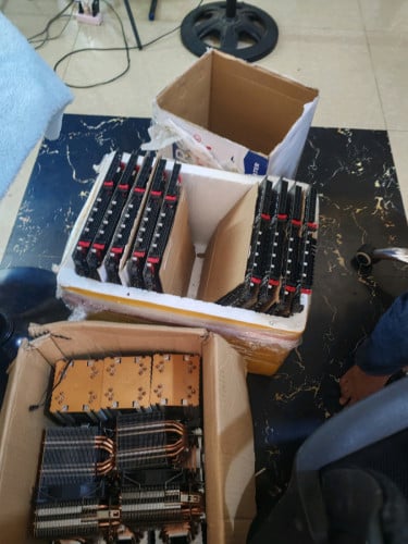 2680*2+ motherboard+Air cooler2
