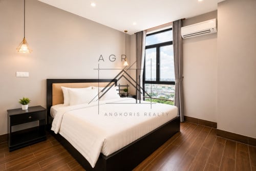 3 Bedroom Serviced Apartment For Rent in Tonle Bassac | AEON Mall Phnom Penh