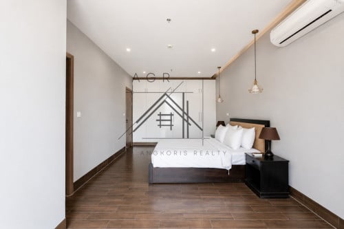 3 Bedroom Serviced Apartment For Rent Tonle Bassac/ Bassac Lane | AEON Mall Phnom Penh
