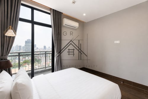3 Bedroom Serviced Apartment For Rent Tonle Bassac/ Bassac Lane | AEON Mall Phnom Penh