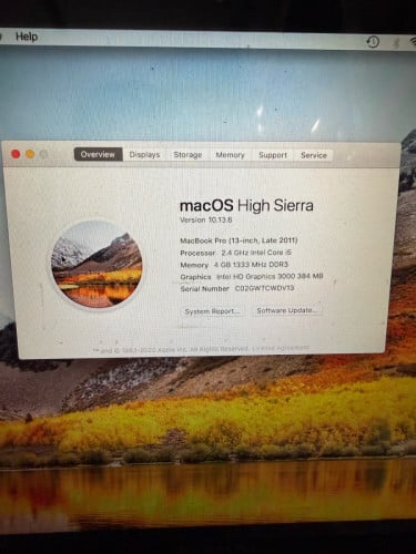 Apple macbook pro