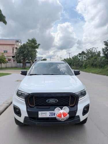 Ford ranger wildtrak 022 ឡានខ្ញុំប្រើផ្ទាល់ខ្លាញ់គោ ៥មុឺនគីឡូ តម្លៃ39000$