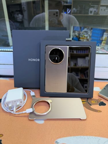 HONOR magic V5 512G/16G ក្រុមហ៊ុន sim2