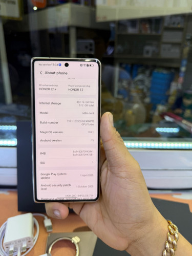 HONOR magic V5 512G/16G ក្រុមហ៊ុន sim2