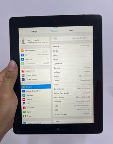 ipad 4 sim wi-fi