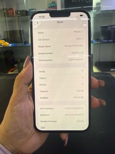 iPhone 13 Pro Max 128G🪫80% 99%