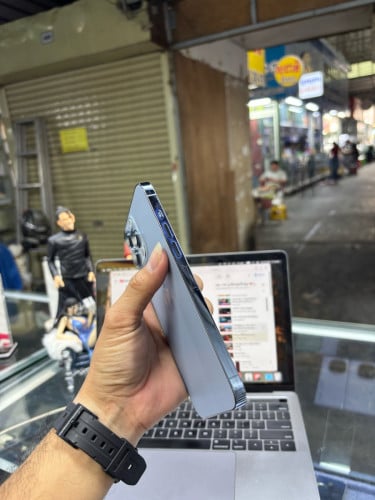 Iphone13pro max 256G ZA sim2 ម៉ាសុីនអេក្រង់ស្រុីន