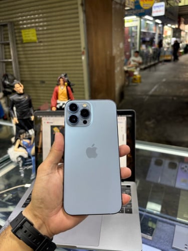 Iphone13pro max 256G ZA sim2 ម៉ាសុីនអេក្រង់ស្រុីន
