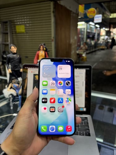 Iphone13pro max 256G ZA sim2 ម៉ាសុីនអេក្រង់ស្រុីន