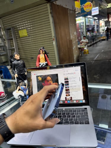 Iphone13pro max 256G ZA sim2 ម៉ាសុីនអេក្រង់ស្រុីន