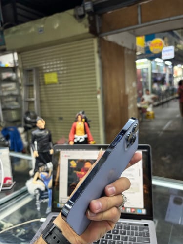 Iphone13pro max 256G ZA sim2 ម៉ាសុីនអេក្រង់ស្រុីន