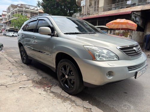 Lexus RX400h ឆ្នាំ2006 H-Full ក្នុងលឿង ពណ៌ផ្សែងបារី ម្ចាស់ដើមឯកសារគ្រប់ ធានាជូនអត់បុក