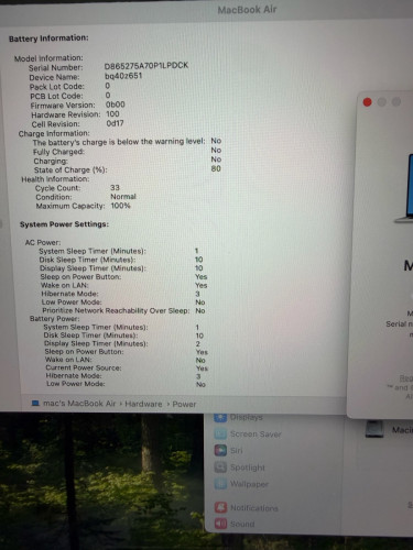 MacBook Air 15” M4 16/256 Silver 99%