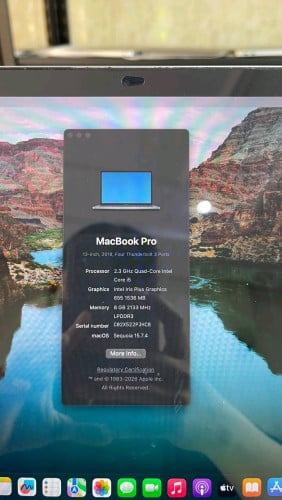 Macbook Pro Year2018