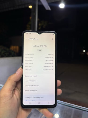 Samsung A32 5G 128G Ram8G Sim2 global ស្ទើរសំបក