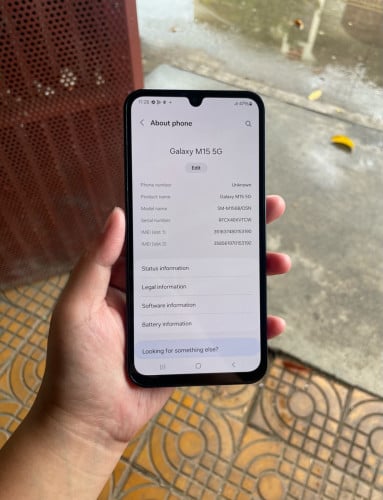 Samsung Galaxy M15 5G Ram6.00GB 128G ក្រុមហ៊ុន សុីម2