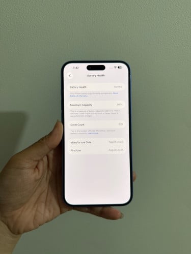 Sell 16 Plus 128g Sim2 Scan 98% Freeផ្លុំ